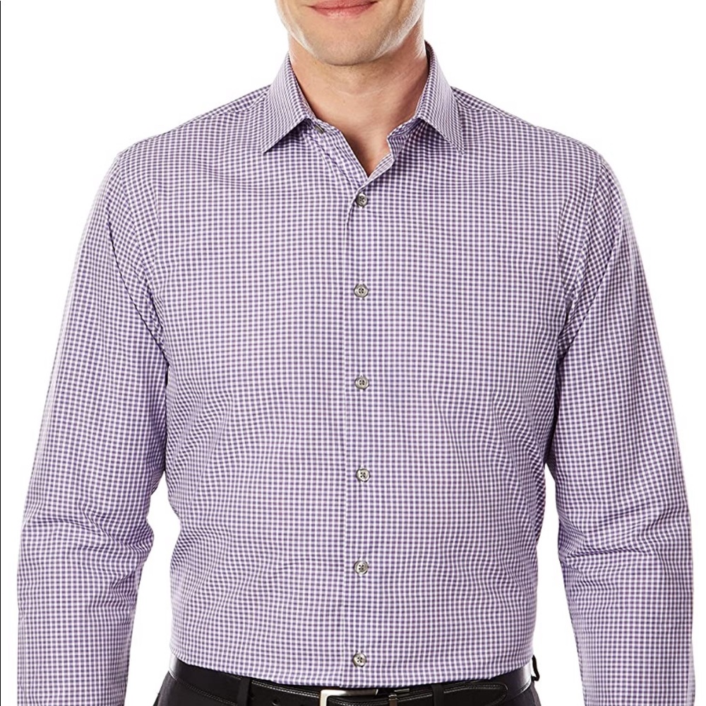 Kenneth Cole Men's Dress Shirt Slim Fit